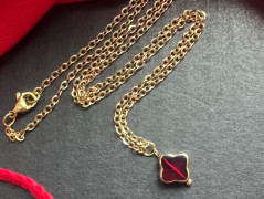 Čtyřlístkové náušnice - S.Steel