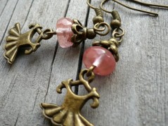 Čtyřlístkové náušnice - S.Steel