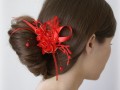 OZDOBA DO VLASŮ červená