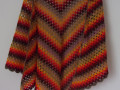 Podzimní - háčkovaný šátek