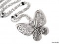 Dlouhý řetízek s velkým motýlem 2.