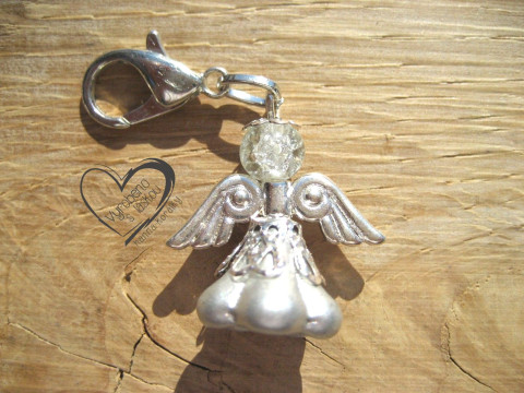 ANDĚL - ANDÍLEK - ANDĚLÍČEK 2. přívěsek anděl andílek křídla andělíček andělé andílci andělíčci na mobil andělské na klíče na peněženku 