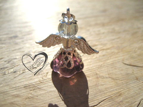 Přívěsek - anděl - andělíček 6. přívěsek anděl andílek křídla andělíček andělé andílci andělíčci na mobil andělské na klíče na peněženku 