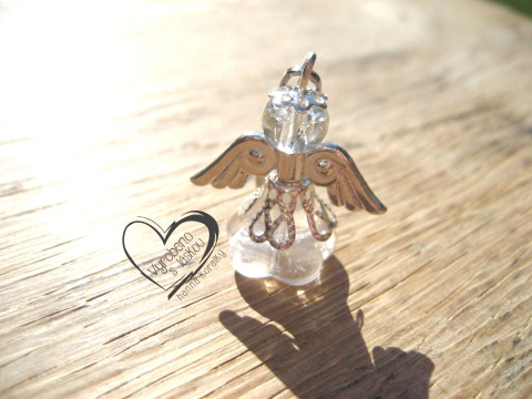 ANDĚL - ANDÍLEK - ANDĚLÍČEK 27. přívěsek anděl andílek křídla andělíček andělé andílci andělíčci na mobil andělské na klíče na peněženku 