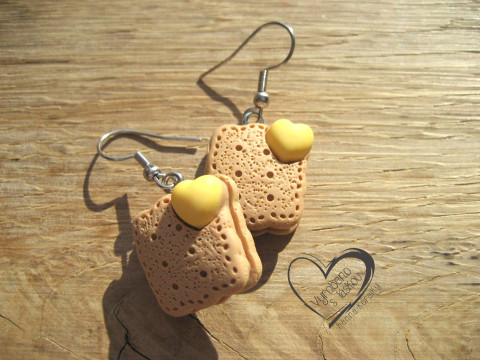 NÁUŠNICE - SUŠENKY veselé hravé sranda náušnice pas 