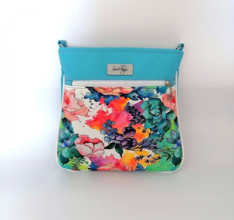 Mini - Malované květy kabelka 