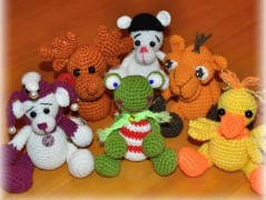 HÁČKOVANÝ SÉPIÁK - NÁVOD, POPIS