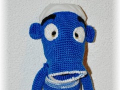 HÁČKOVANÝ SÉPIÁK - NÁVOD, POPIS