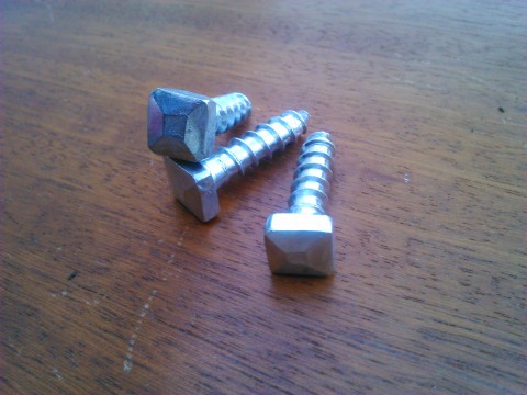 Kovaný vrut 8x30 zinkovaný kovaný hřebík šroubek šroub kovaný hřebík vrut 