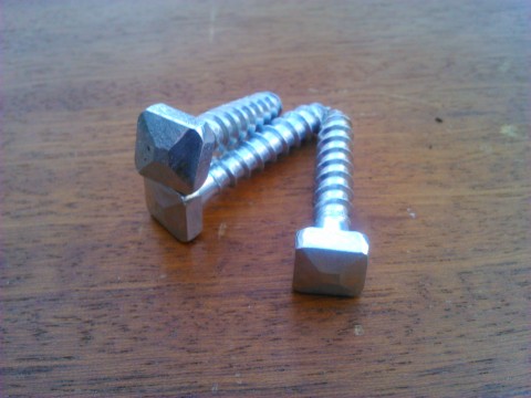 Kovaný vrut 8x40 zinkovaný kovaný hřebík šroubek šroub kovaný hřebík vrut 