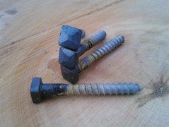 Kovaný vrut 10x60 surový