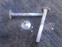 Kovaný vrut 10x60 surový