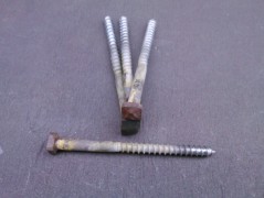 Kovaný vrut 10x60 surový