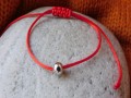 Náramek - Kabbalah s nerez kuličkou