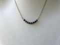 Náhrdelník - Krása tmavých perliček