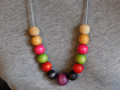 Náhrdelník dřevěný