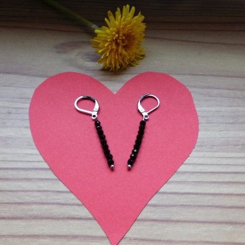 Nerezové naušnice se spinelem nerez naušnice spinel 