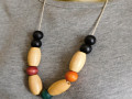 Náhrdelník  dřevěný