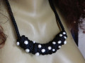 Náhrdelník - bílé perly AKCE