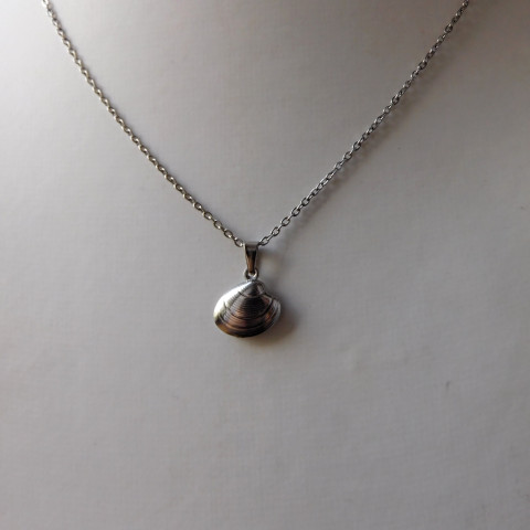 Náhrdelník nerez ,lasturka náhrdelník nerez mušlička 