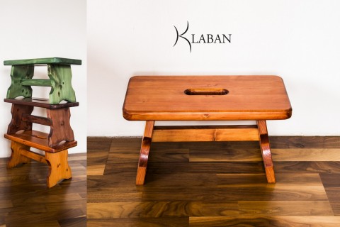 Stolička - stolec světle hnědý domov děti dítě pomocník chata chalupa nábytek smrk stolička truhlářství stolec stoleček 