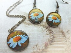 náušnice Linecké cukroví -chir.ocel