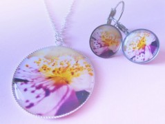 náušnice Linecké cukroví -chir.ocel