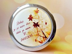 náušnice Linecké cukroví -chir.ocel