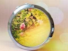 náušnice Linecké cukroví -chir.ocel