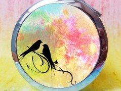 náušnice Linecké cukroví -chir.ocel