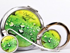 náušnice Linecké cukroví -chir.ocel