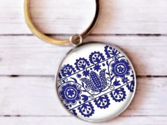 náušnice Linecké cukroví -chir.ocel