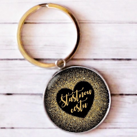 přívěsek Srdce, text na přání přívěsek srdce dárek srdíčko klíčenka svatba valentýn motiv svatební valentýnské srdíčková dárek pro hosty valetín 