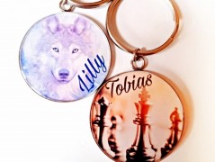 náušnice Linecké cukroví -chir.ocel