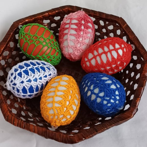 Barevné kraslice  č.2 velikonoce kraslice vajíčko 