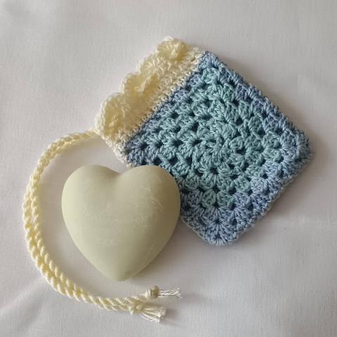 Pytlíček na tělové mýdlo menší 3. pytlíček masážní na mýdlo tělový 