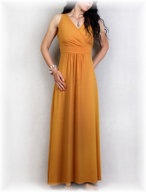 Šaty vz.867 více barev letní žlutá jaro úpletové šaty svatba béžová léto smetanová oslava dovolená těhotenské hořčičná kojící 