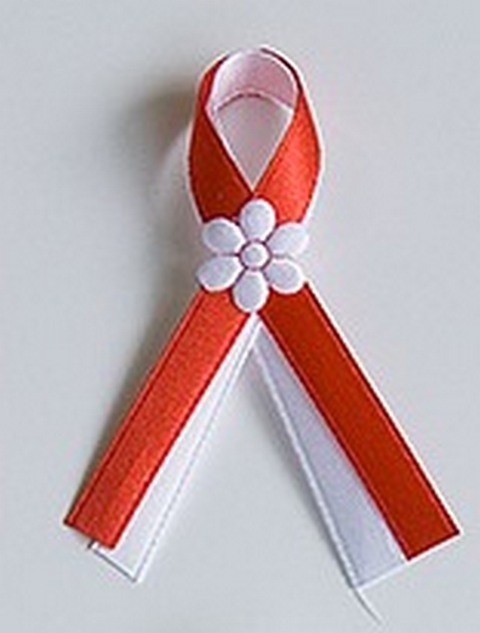 Červené svatební vývazky mašle svatba kytička kytka mašlička svatební mašličky vonička vývazky vývazek voničky 