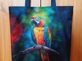Nákupní taška - papoušek