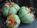 Dýně šitá ZELENÁ malá