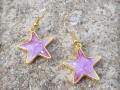 Hvězdičky - lila + šeřík