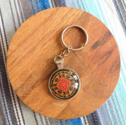 Na klíče - Mandala no.1 přívěsek zvíře radost doplněk koník klíče ozdoba pro štěstí 