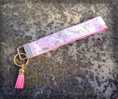 Poutko na klíče - no.7 přívěsek doplněk barvy ozdoba poutko popruh přívěsek na klíče 