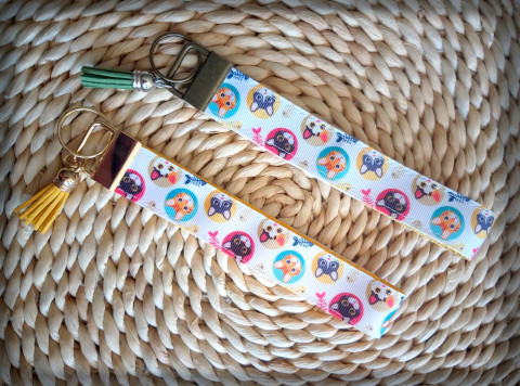 Poutko na klíče no.012 přívěsek doplněk ozdoba poutko popruh přívěsek na klíče 