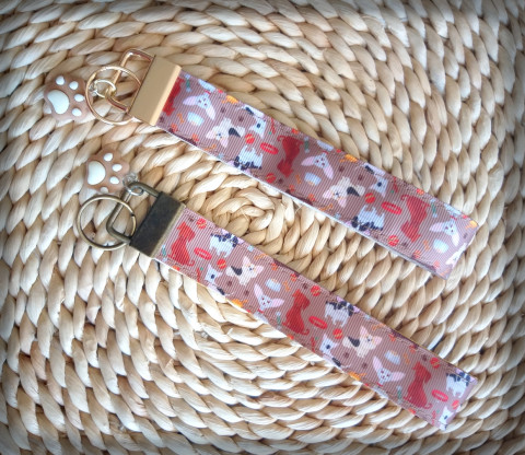 Poutko na klíče no.013 přívěsek doplněk ozdoba poutko popruh přívěsek na klíče 