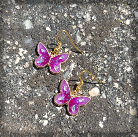 Motýlci no.1 hmyz šperk doplněk náušnice motýl motýlek 