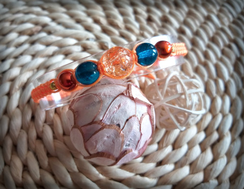 Drhaný náramek no.10 šperk náramek korálky doplněk pes kočka retro kroužek mazlíček drhání shambala drhaný kuh milovník 