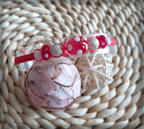 Drhaný náramek no.19 šperk náramek korálky doplněk vinutka retro drhání vinutá perla shamballa drhaný 