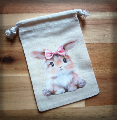 Sáček s nažehlovačkou no.10 pytlík sáček váček obal obrázek drobnost zvířátko 