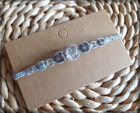 Drhaný náramek no.22 šperk náramek korálky doplněk retro kroužek mazlíček drhání shambala drhaný kuh milovník 